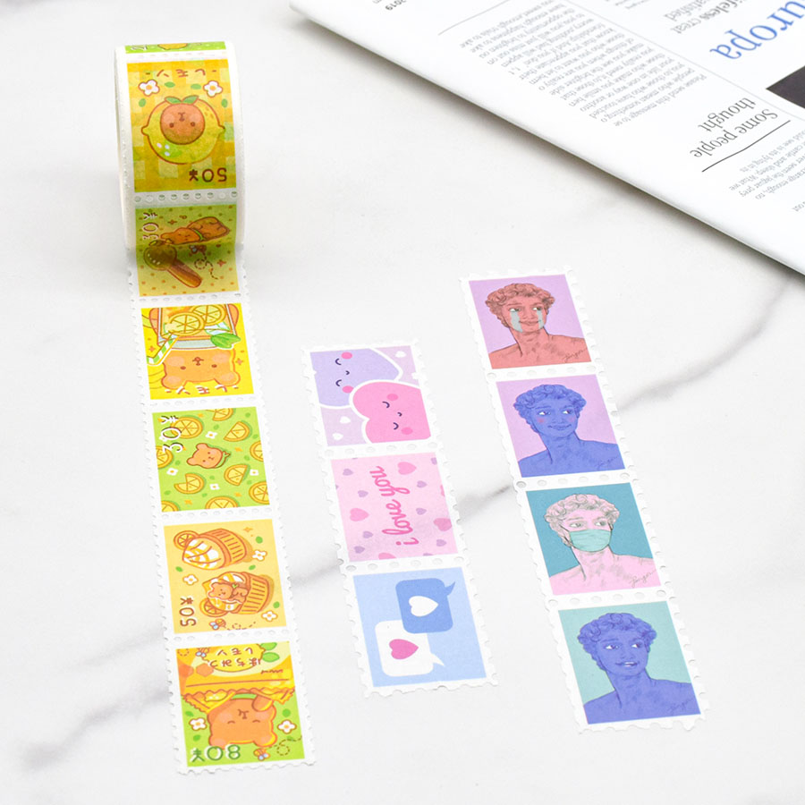 Free Sample Masking Tape Galaxy for Teenages Diy Gold Foil Custom Washi Tape